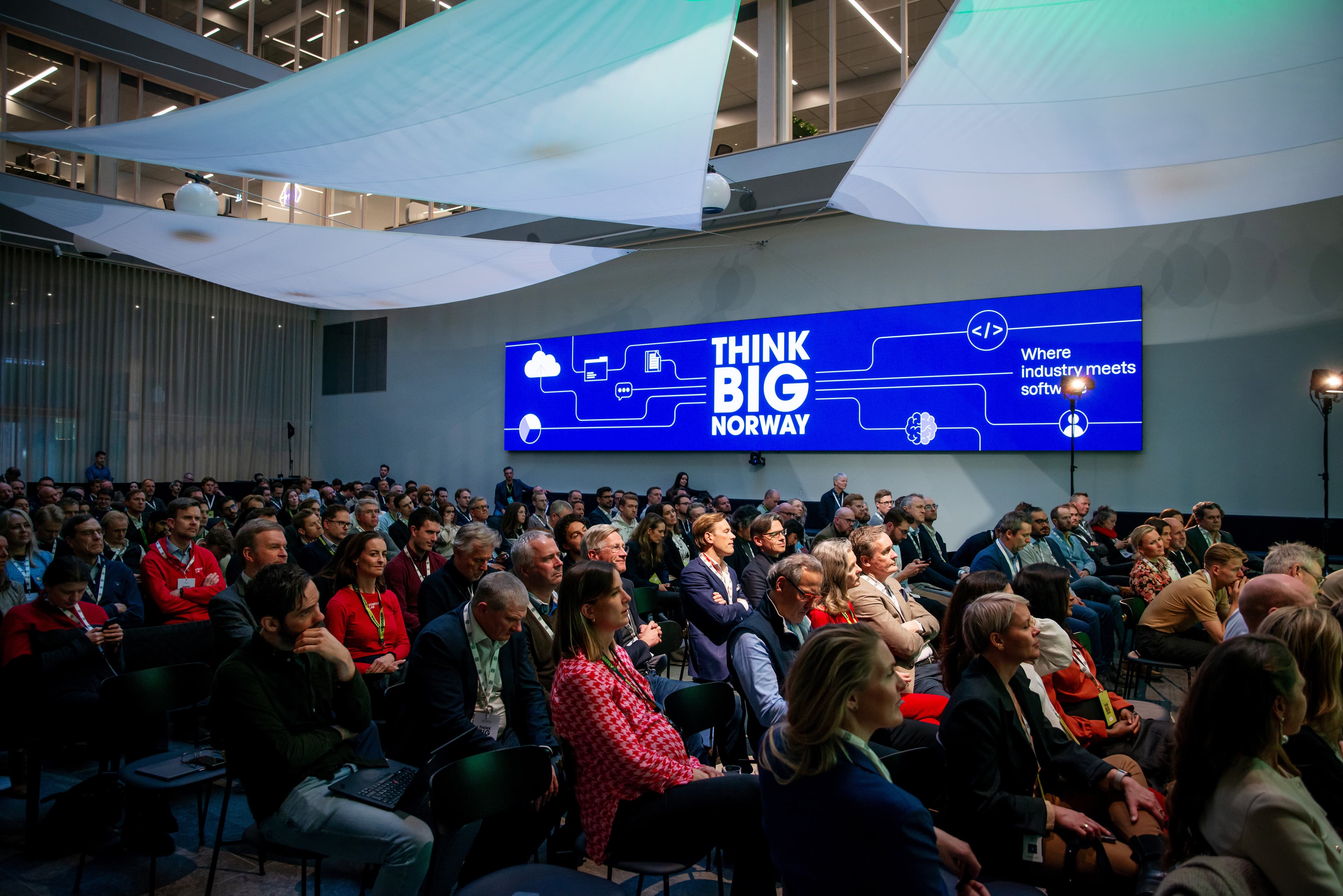 Think BIG Norway gathers 250 industrial leaders, founders and investors at Aker Tech House